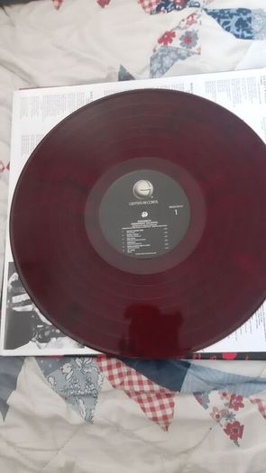 Aerosmith Permanent Vacation Exclusive Red & Black Marble Colored Vinyl LP