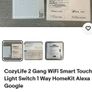 Smart Touch Switch WiFi 2 gang Image 4