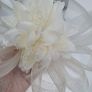 Ivory fascinator - Free Size Image 3