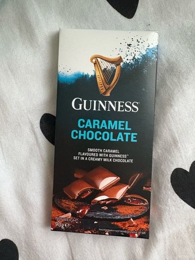 guinness caramel chocolate 90g