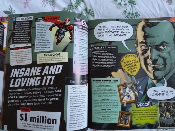 DK Marvel Eveything You Need To Know Hardback Book