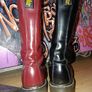 Dr Martens 1914 Boots Black & Oxblood Image 4