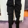 Quiz Suede Boots Image 3