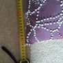 3 embroidered cotton cushion covers, brown Image 9