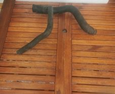 Lower coolant hose