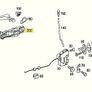 RH Front Door Handle Support (Mercedes C Class W203) Image 2
