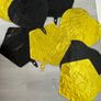 Black and gold party decoration foil balloons and garland Image 7