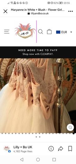 Flower girl dress