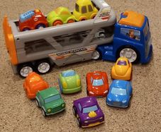 Child articulated truck
