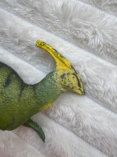 1988 Carnegie Collection Safari Parasaurolophus Dinosaur approx. 12.5 cm. Used Please see photos
