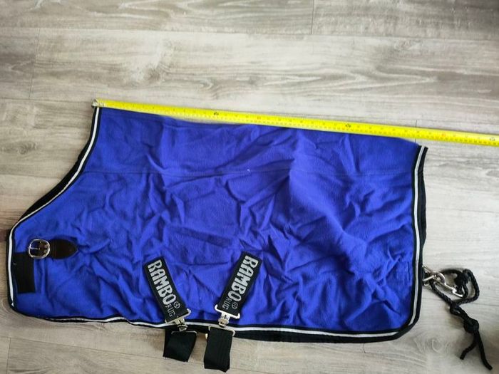 Pony fleece blanket