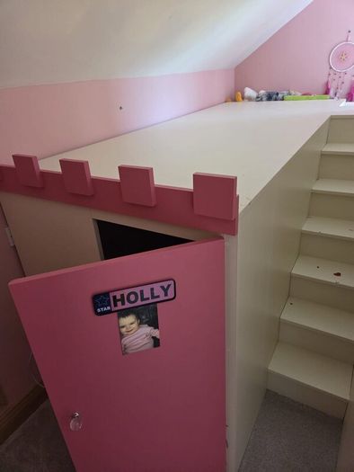 Kids princess bed