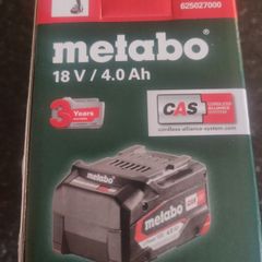 Metabo 18v / 4.0Ah battery NEW