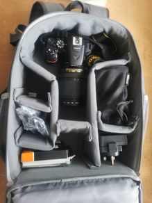 Nikon D5300 DSLR Camera Bundle 2 Nikon Lenses Accessories