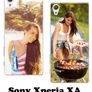 Sony Xperia XA - Personalised hard case Black, white or Transparent Image 2