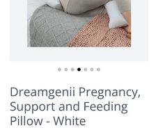 DreamGenii pregnancy support pillow