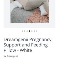 DreamGenii pregnancy support pillow