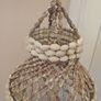 Vintage Boho Seashell Hanging Planter Image 4
