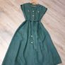 Linen Dress Size Uk 12 Image 5