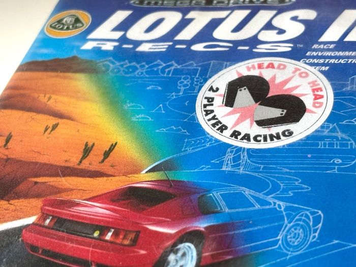 Lotus Challenge RECS 2 for Sega Mega Drive - Boxed and Minty