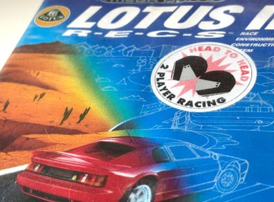 Lotus Challenge RECS 2 for Sega Mega Drive - Boxed and Minty