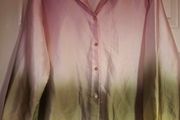 Zara satin tie dye shirt