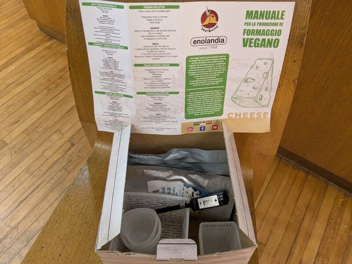 Expired Vegan Cheesemaking Kit