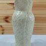 Price Bros Vintage mid-century jug vase cream leaf pattern made in England Image 3