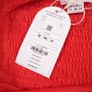Monsoon Bright Coral Orange Embroidered Mesh Cut-Out Back Midi Dress 18UK/46EU Image 5
