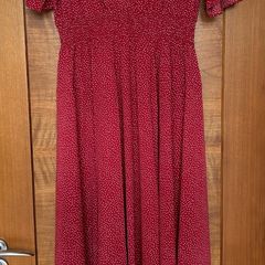 Next Red Polka Dot Dress