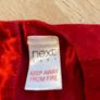 Gorgeous velvety red dress from Next Image 4