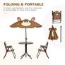Kids Bistro Table and Chair Set, Cheeky Monkey Image 4
