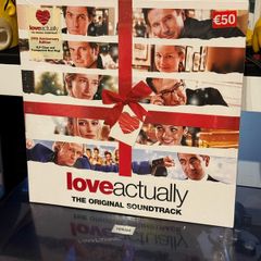 Love Actually 20th Anniversary Soundtrack - 2LP Clear & Transparent Red Vinyl (Sealed New)