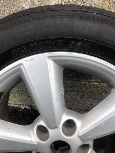 Nissan Qashqai Spare Wheel