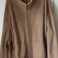 Men's MILESTONE "Roxas" Faux Shearling & Suede Winter Jacket Size 54 (XL) Excellent Condition