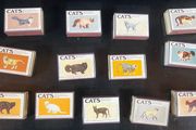 13 Vintage Cats Matchboxes