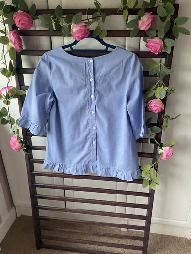 top short sleeve  Lenny b short sleeve T1 button back top
