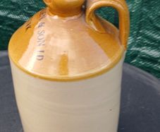 Vintage Stoneware Flagon