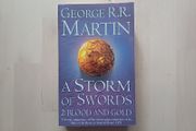 Game of Thrones Vol 3 - A Storm of Swords Book 2 by George R.R. Martin (Fantasy Paperback 2003)