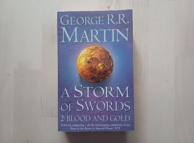 Game of Thrones Vol 3 - A Storm of Swords Book 2 by George R.R. Martin (Fantasy Paperback 2003)