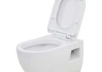 Wall-Hung Toilet Ceramic White