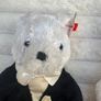 Ty Beanie Baby Bride and Groom Wedding Bear Plush 2002 Set of 2 Used Dirty Please see pictures Image 3