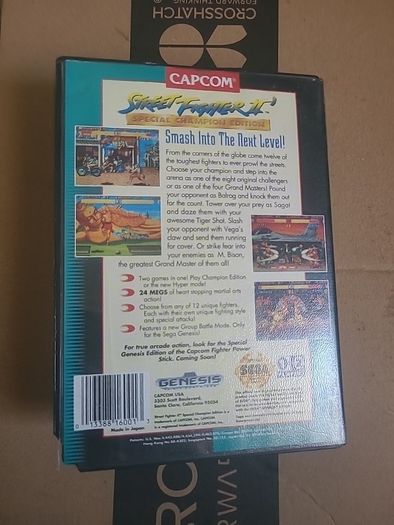 sega megadrive Street fighter