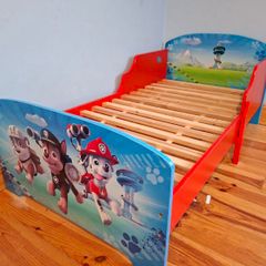 Paw Patrol Kids Bed 70cm x 140xm