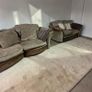 Brown 3+2 sofa set Image 2