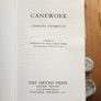 Canework. By Charles Crampton. Introduction To The History Of Basket-making And Some Notes On Cane And Its Use. Hardback With Dustjacket In Very Good Condition. Image 3