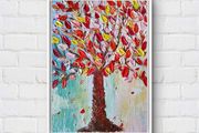 Abstract Art, Tree of Happiness