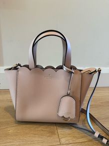 Preloved Kate Spade Mina Magnolia Scalloped Tote / Crossbody bag