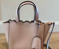 Preloved Kate Spade Mina Magnolia Scalloped Tote / Crossbody bag