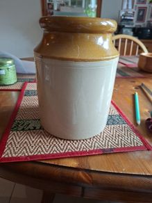 Vintage Stoneware Crock